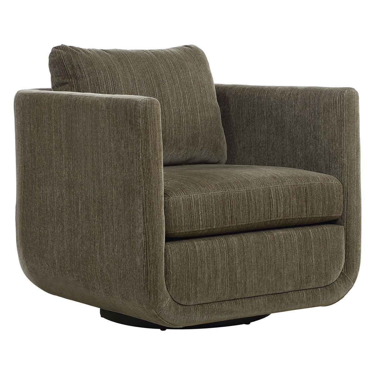 Abound Swivel Chair, Herb – Furniture by Uttermost | Sutter & Vale