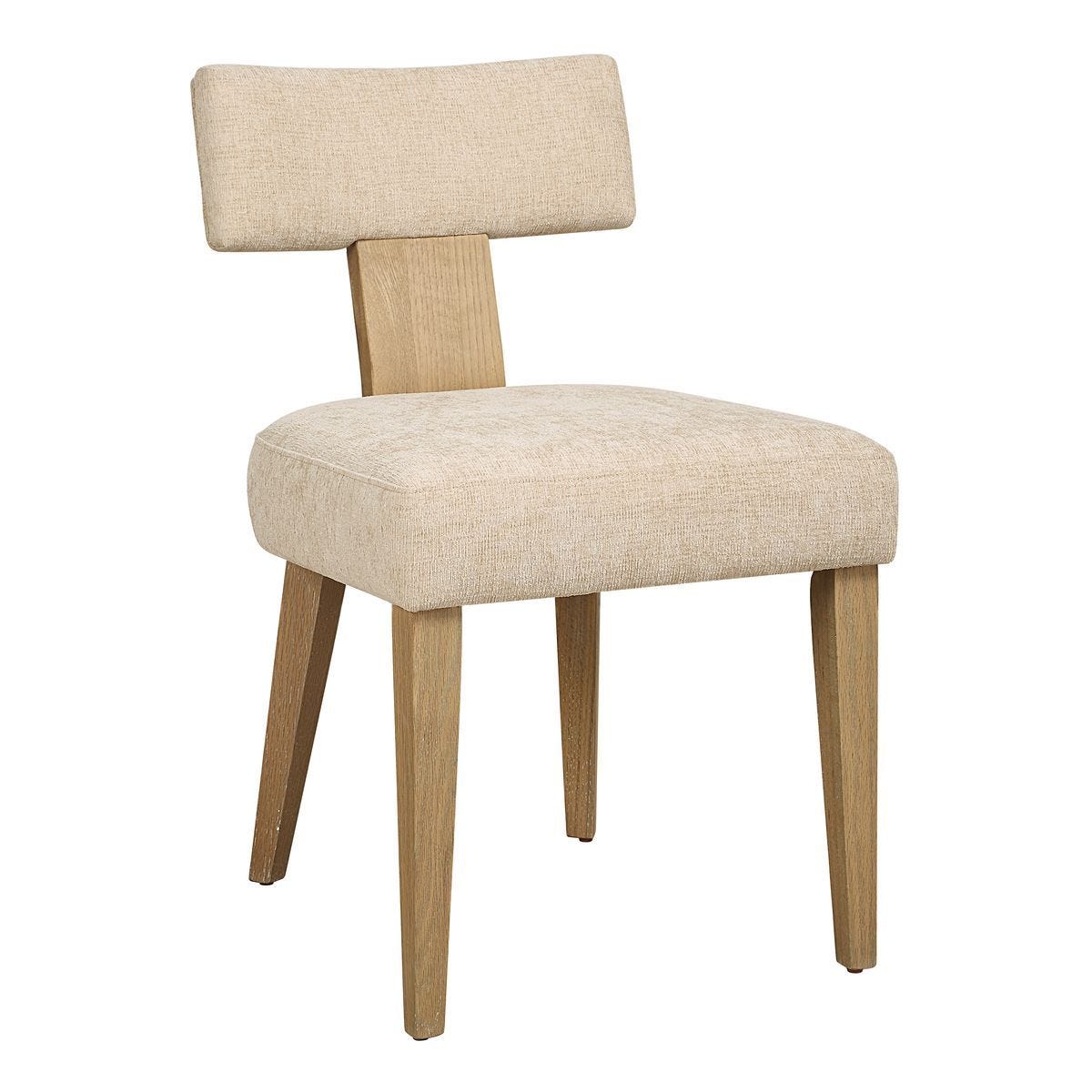 Elysian Dining Chair, Sand, 2 Per Box, Priced Each – Furniture by Uttermost | Sutter & Vale