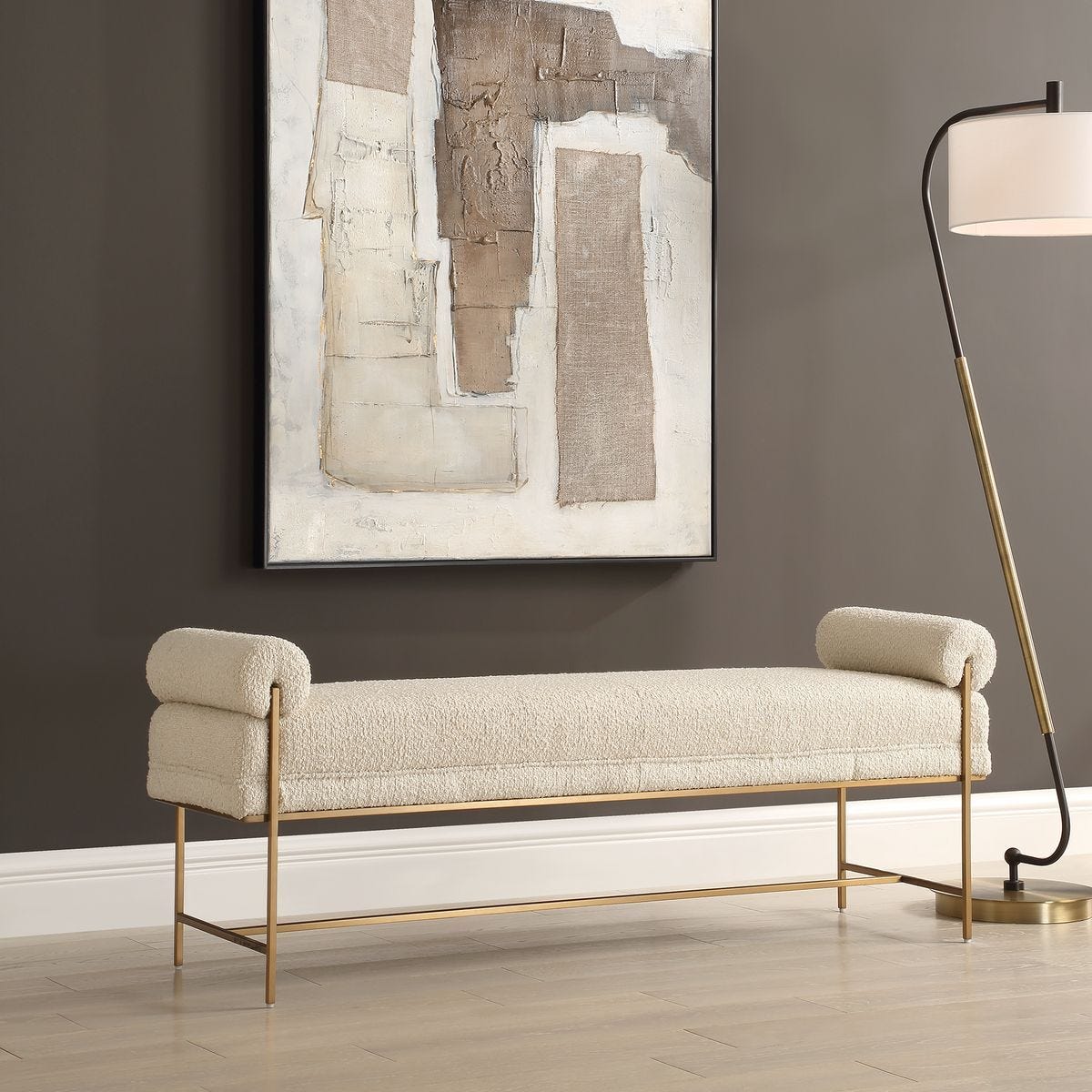 Bolster Bench – Furniture by Uttermost | Sutter & Vale