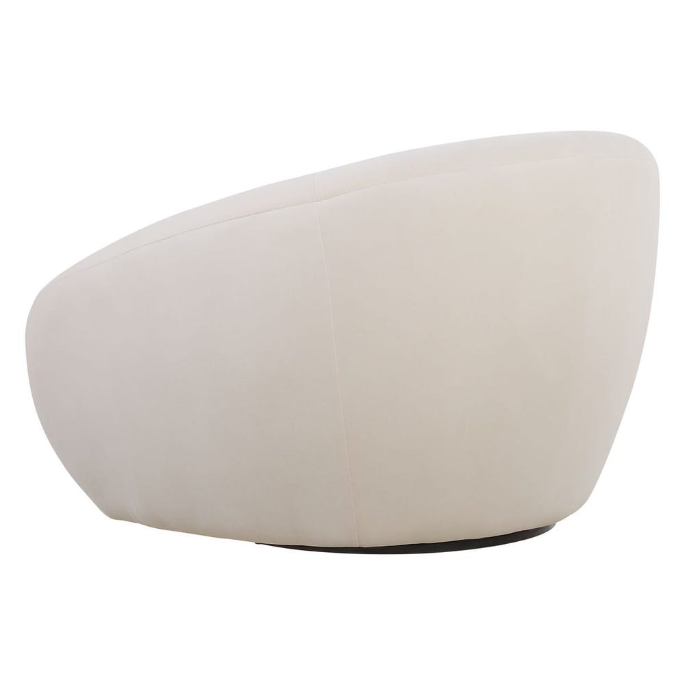 DeSoto Swivel Chair, Cream