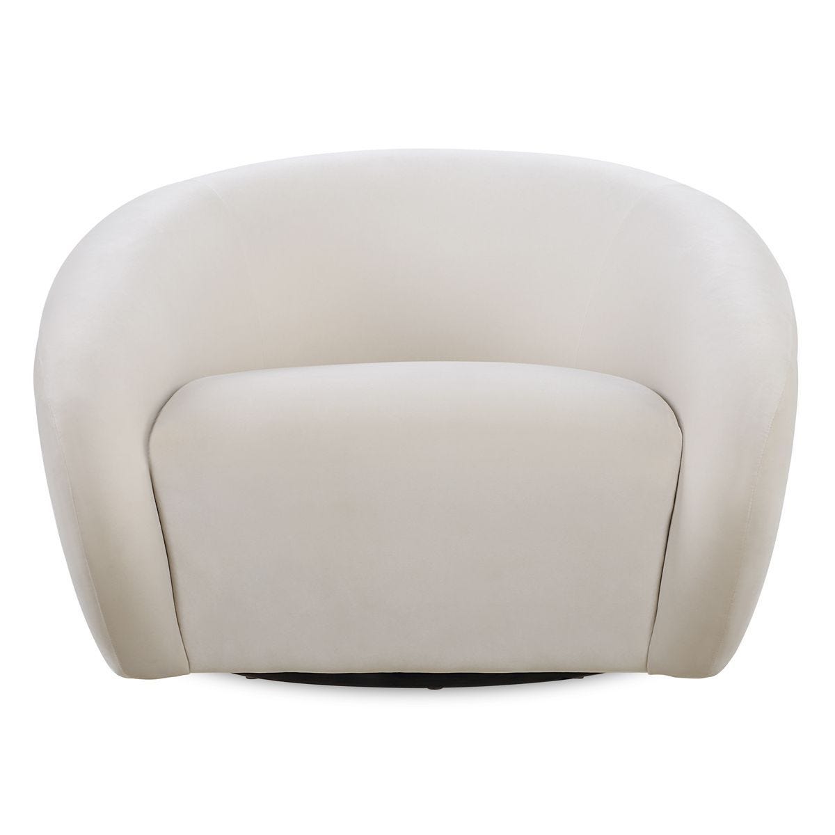 DeSoto Swivel Chair, Cream – Furniture by Uttermost | Sutter & Vale