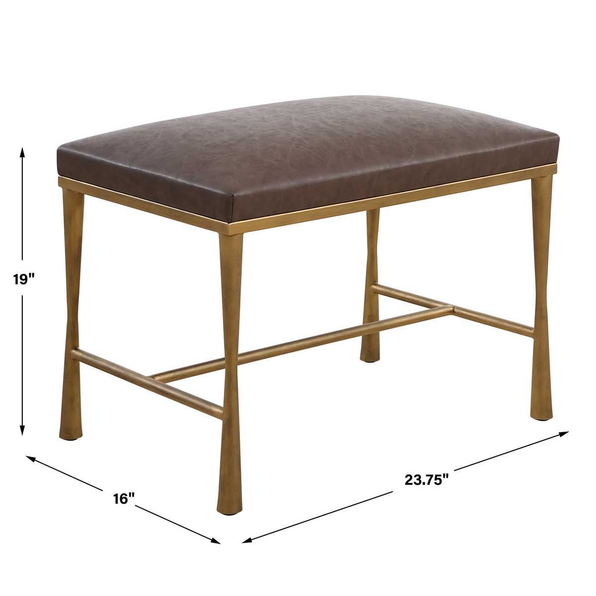 Reform Small Bench – Furniture by Uttermost | Sutter & Vale