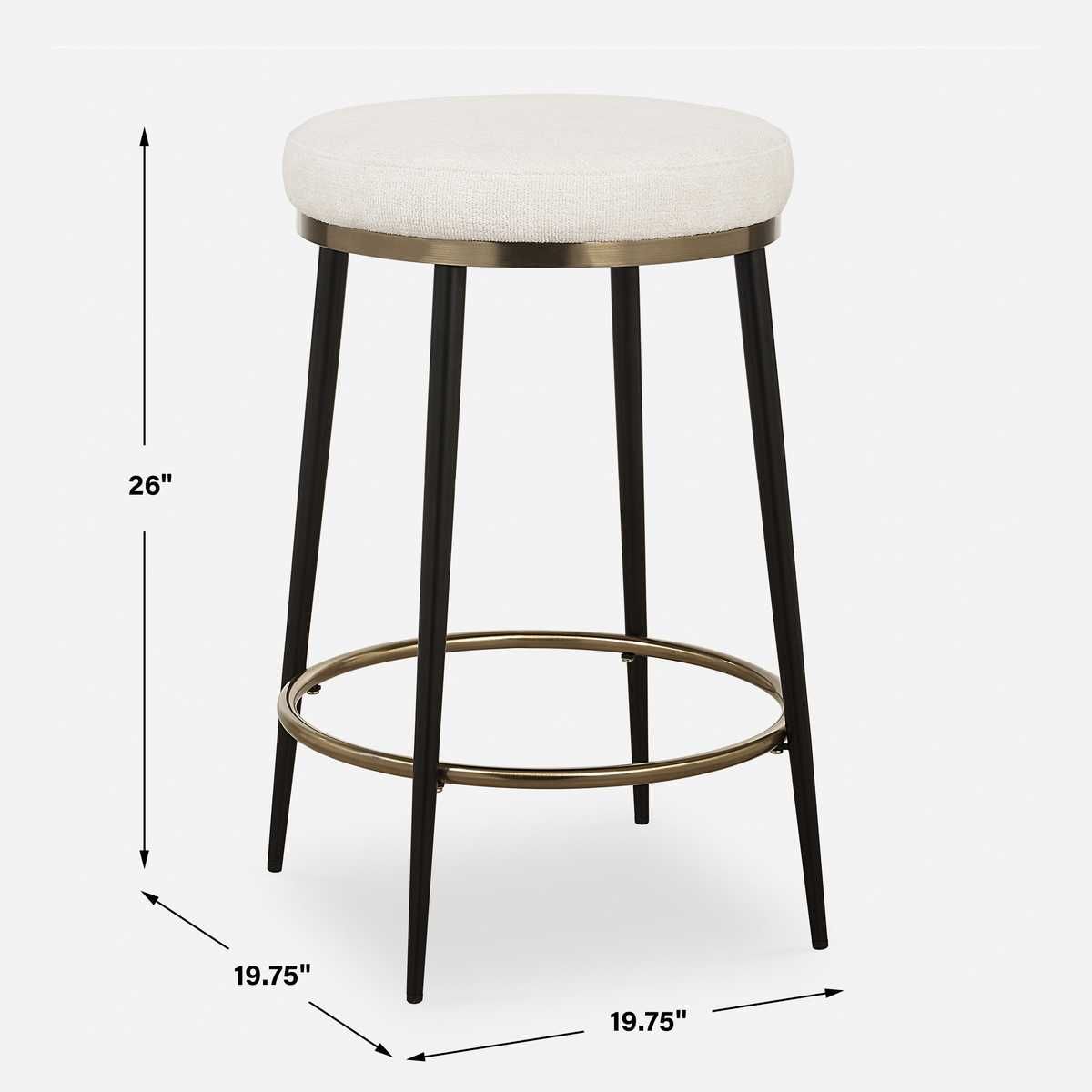 Ensemble Counter Stool – Furniture by Uttermost | Sutter & Vale