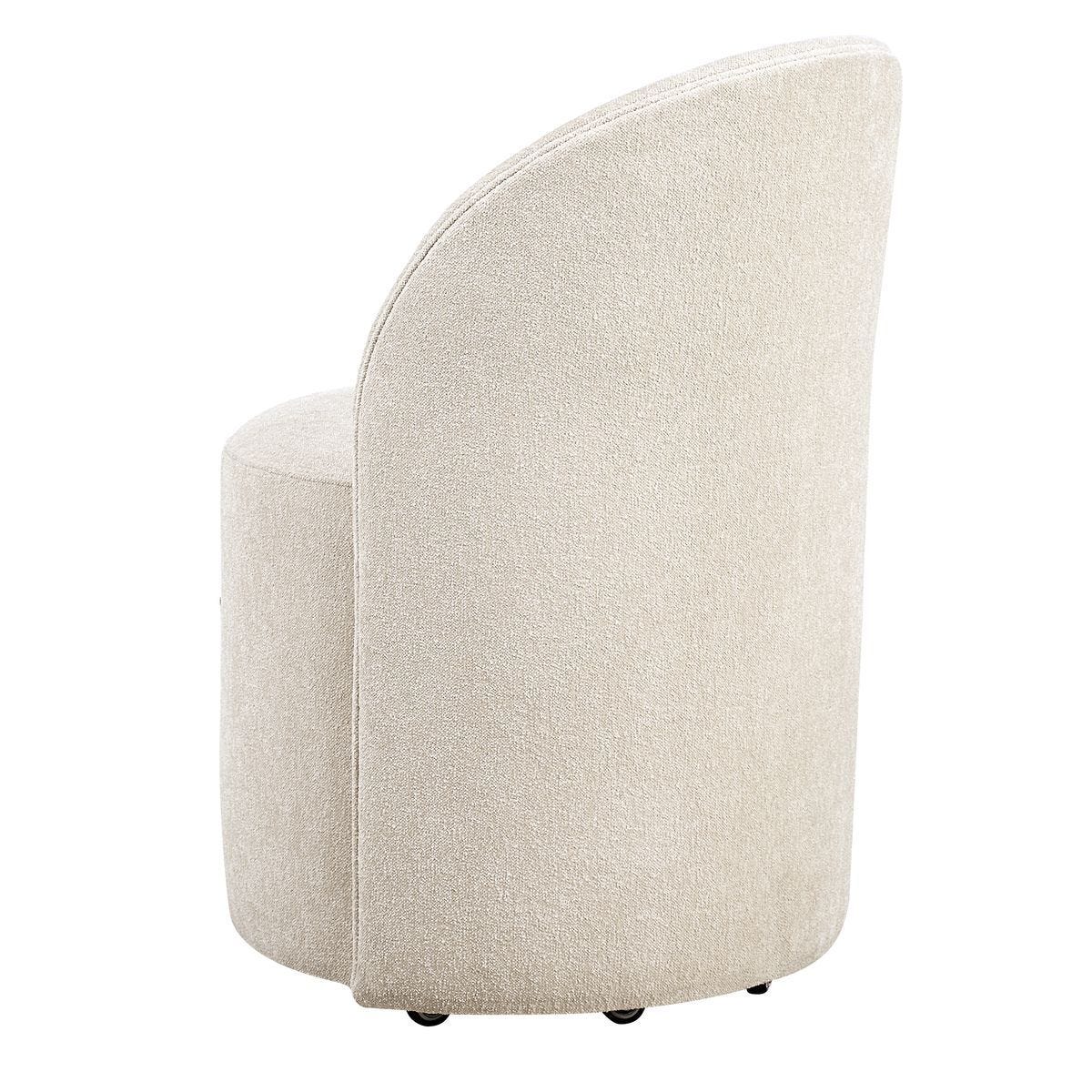 Roll With It Dining Chair, Sand – Furniture by Uttermost | Sutter & Vale