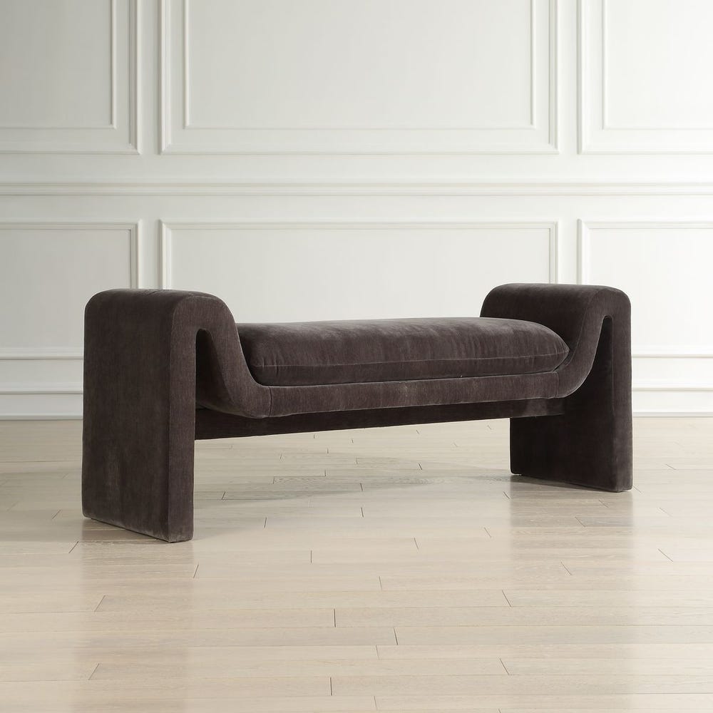 Manson Bench, Charcoal