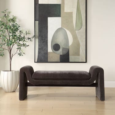 Manson Bench, Charcoal