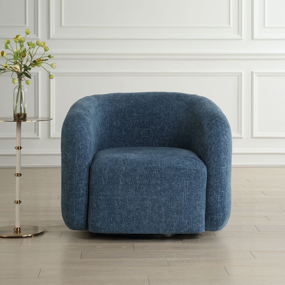 Junie Swivel Chair – Furniture by Uttermost | Sutter & Vale