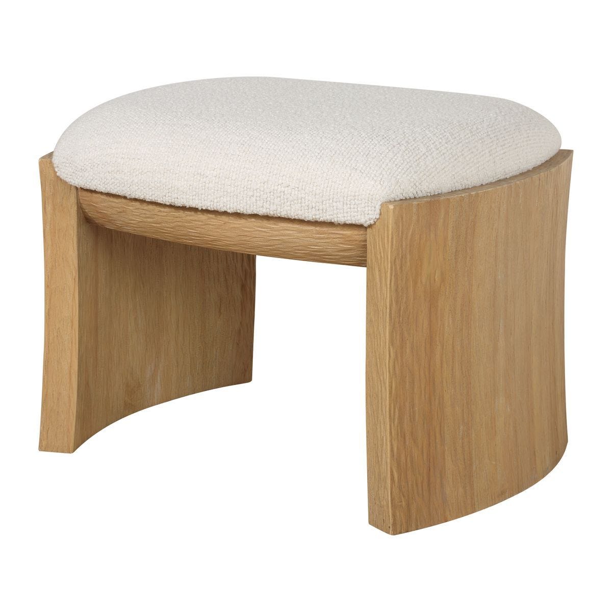 Port Small Bench, Natural – Furniture by Uttermost | Sutter & Vale