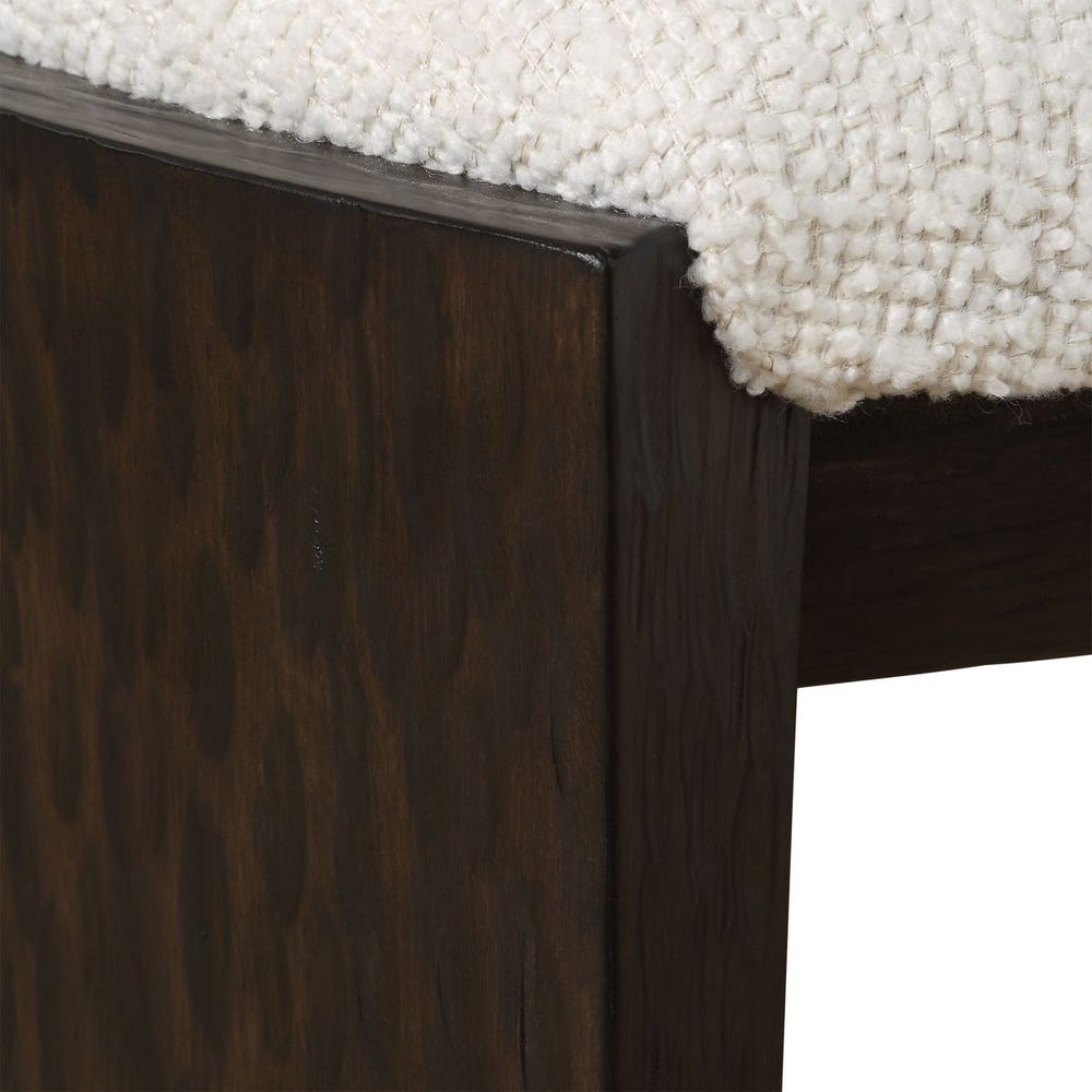 Port Small Bench, Walnut