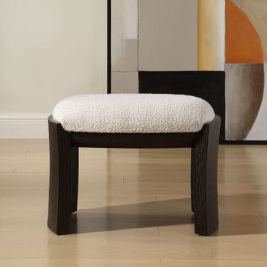 Port Small Bench, Walnut