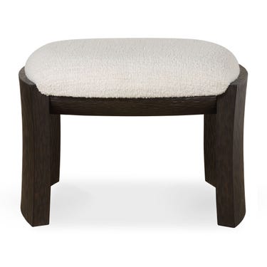 Port Small Bench, Walnut