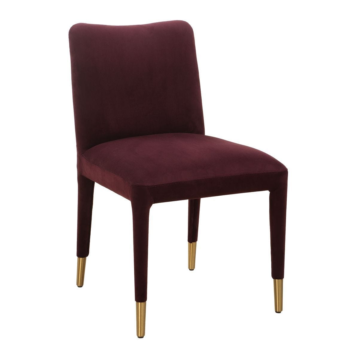 Conifer Dining Chair, Plum, 2 Per Box, Priced Each – Furniture by Uttermost | Sutter & Vale