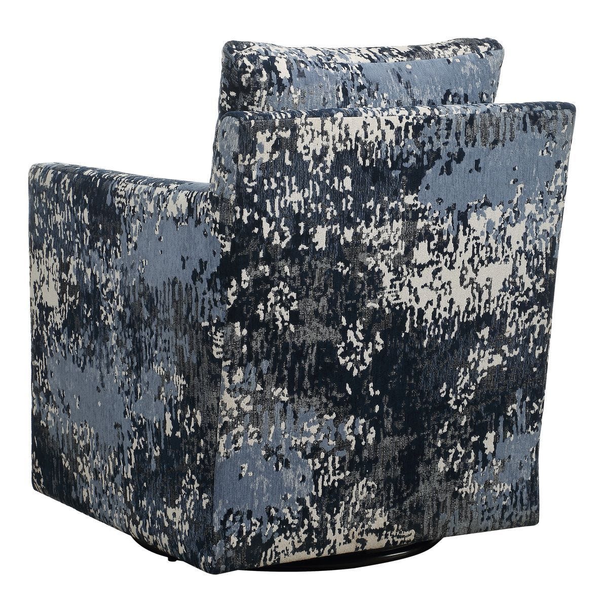 Tisdell Swivel/Glider, Indigo – Furniture by Uttermost | Sutter & Vale
