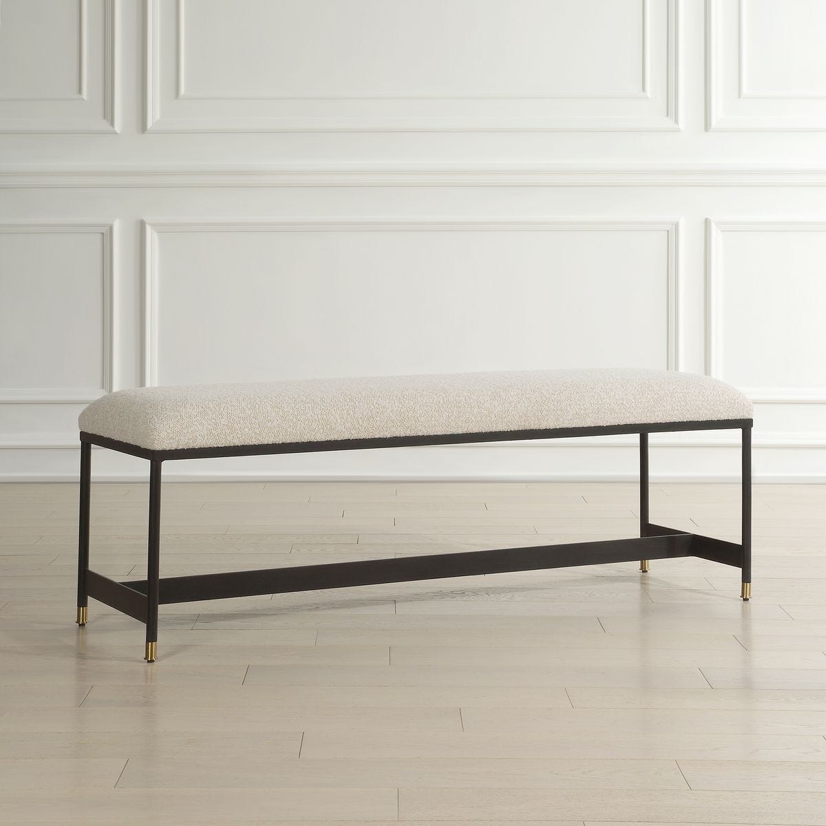 Halston Bench – Furniture by Uttermost | Sutter & Vale