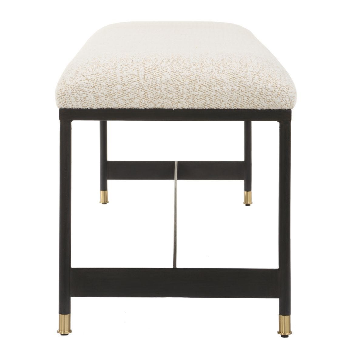 Halston Bench – Furniture by Uttermost | Sutter & Vale