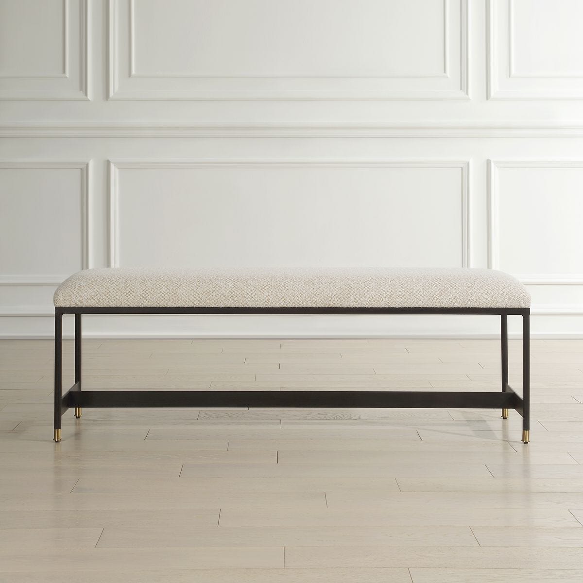 Halston Bench – Furniture by Uttermost | Sutter & Vale