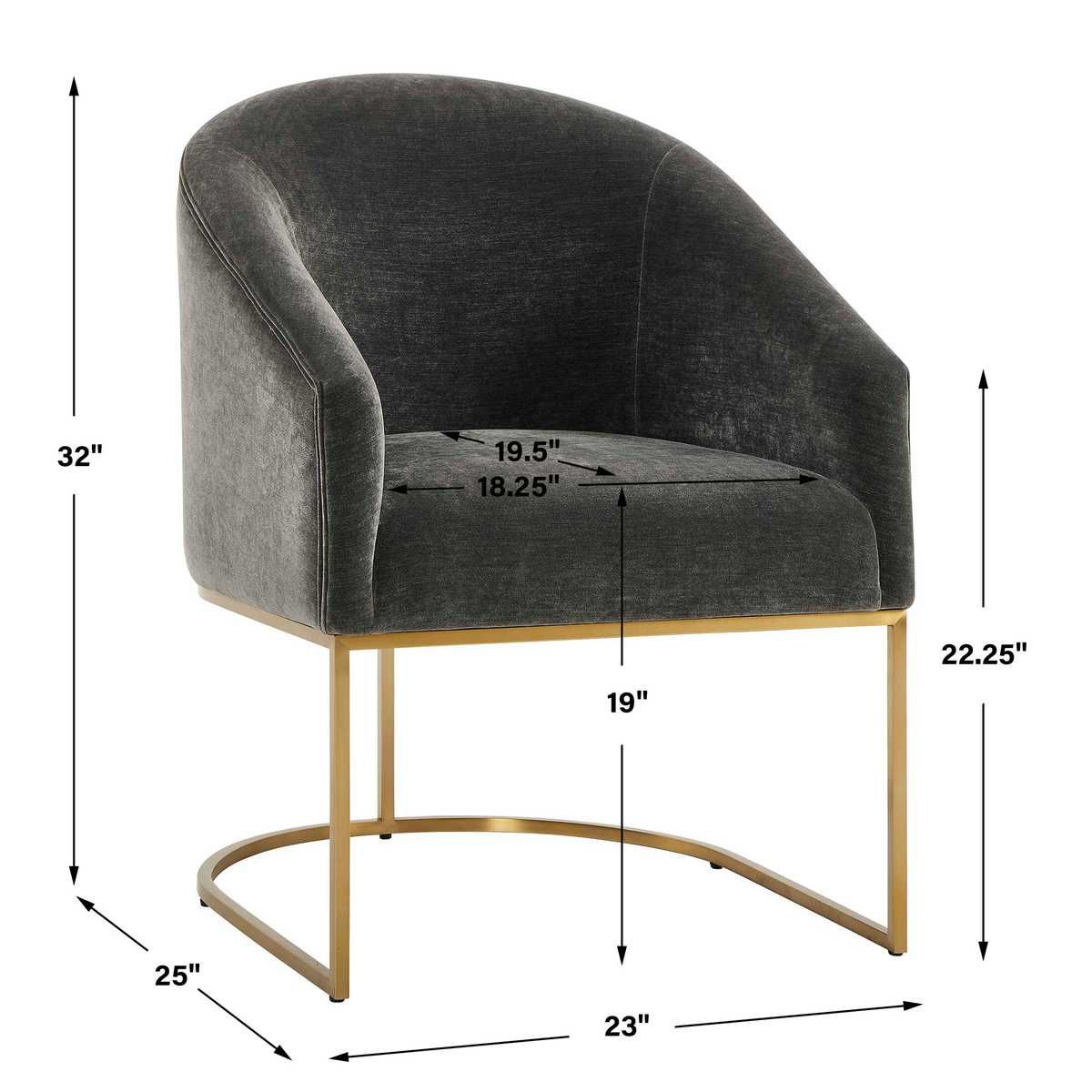 Hanni Dining Arm Chair – Furniture by Uttermost | Sutter & Vale