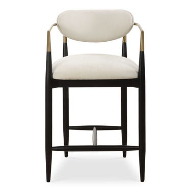 Moxie Counter Stool, Black