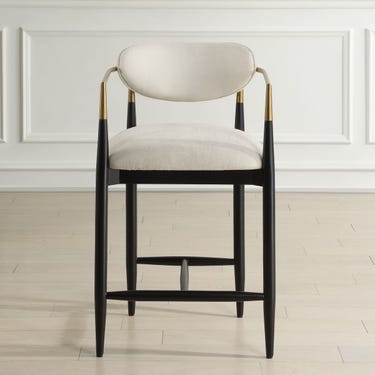 Moxie Counter Stool, Black