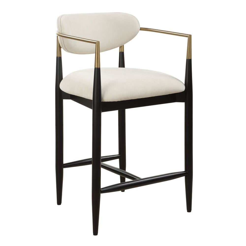 Moxie Counter Stool, Black