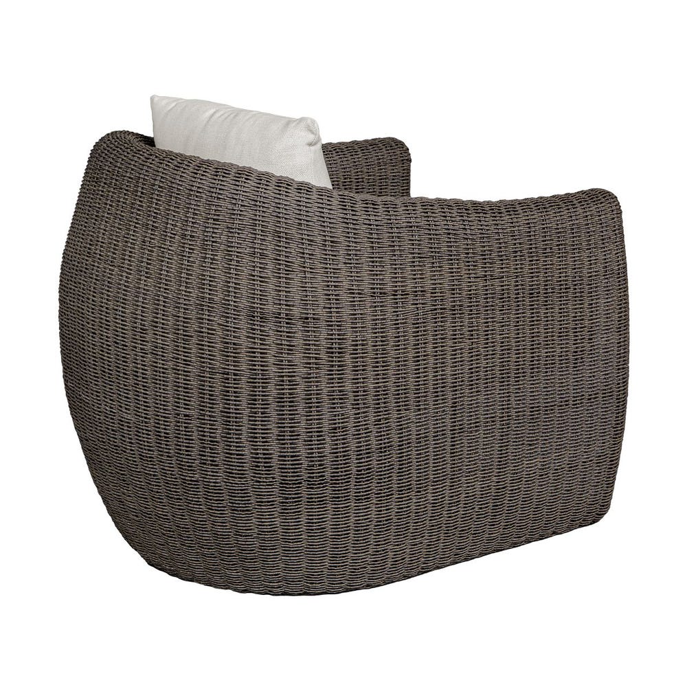 Tropic Outdoor Lounge Chair, Mocha
