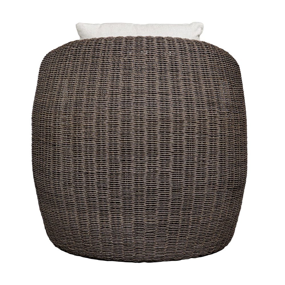 Tropic Outdoor Lounge Chair, Mocha