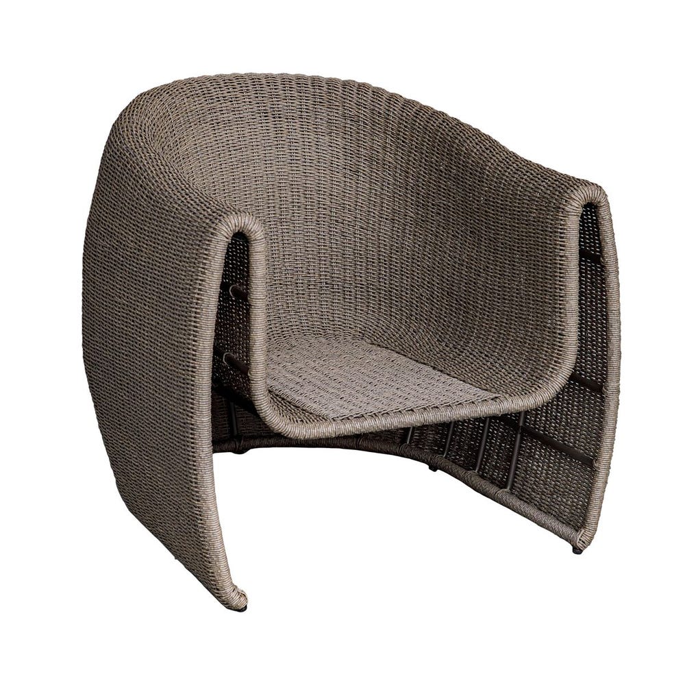 Tropic Outdoor Lounge Chair, Mocha