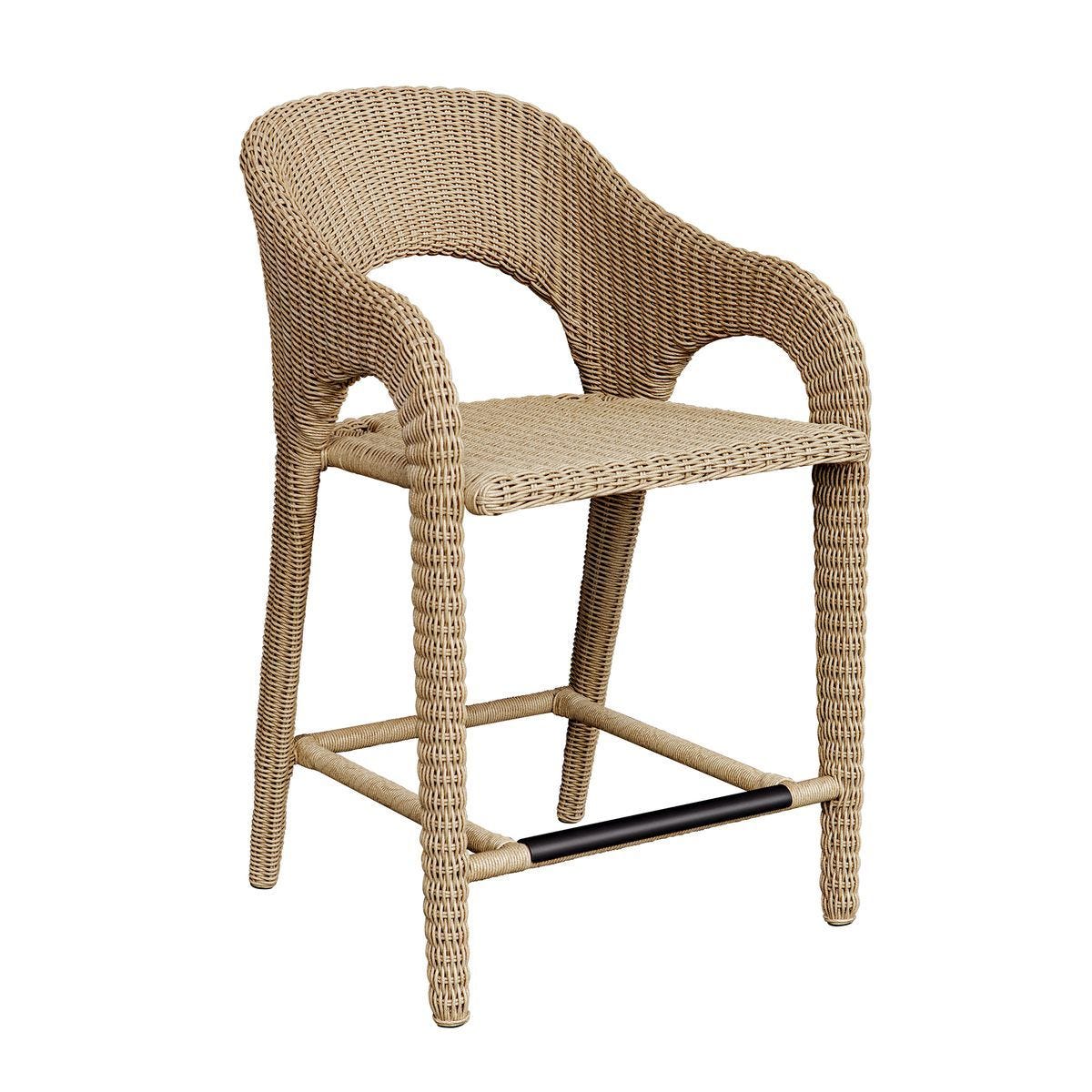 Kavali Outdoor Counter Stool by Uttermost