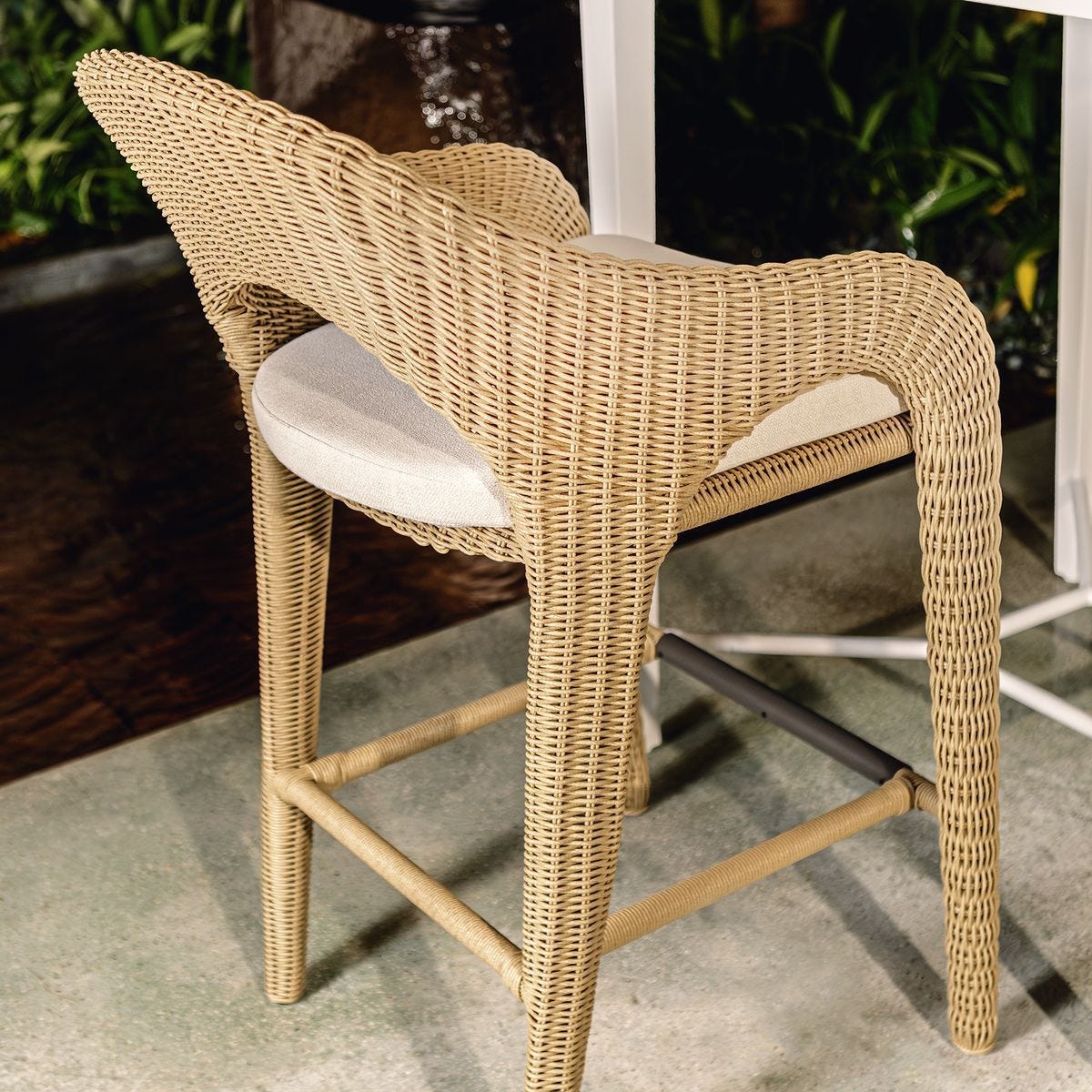 Kavali Outdoor Counter Stool – Furniture by Uttermost | Sutter & Vale