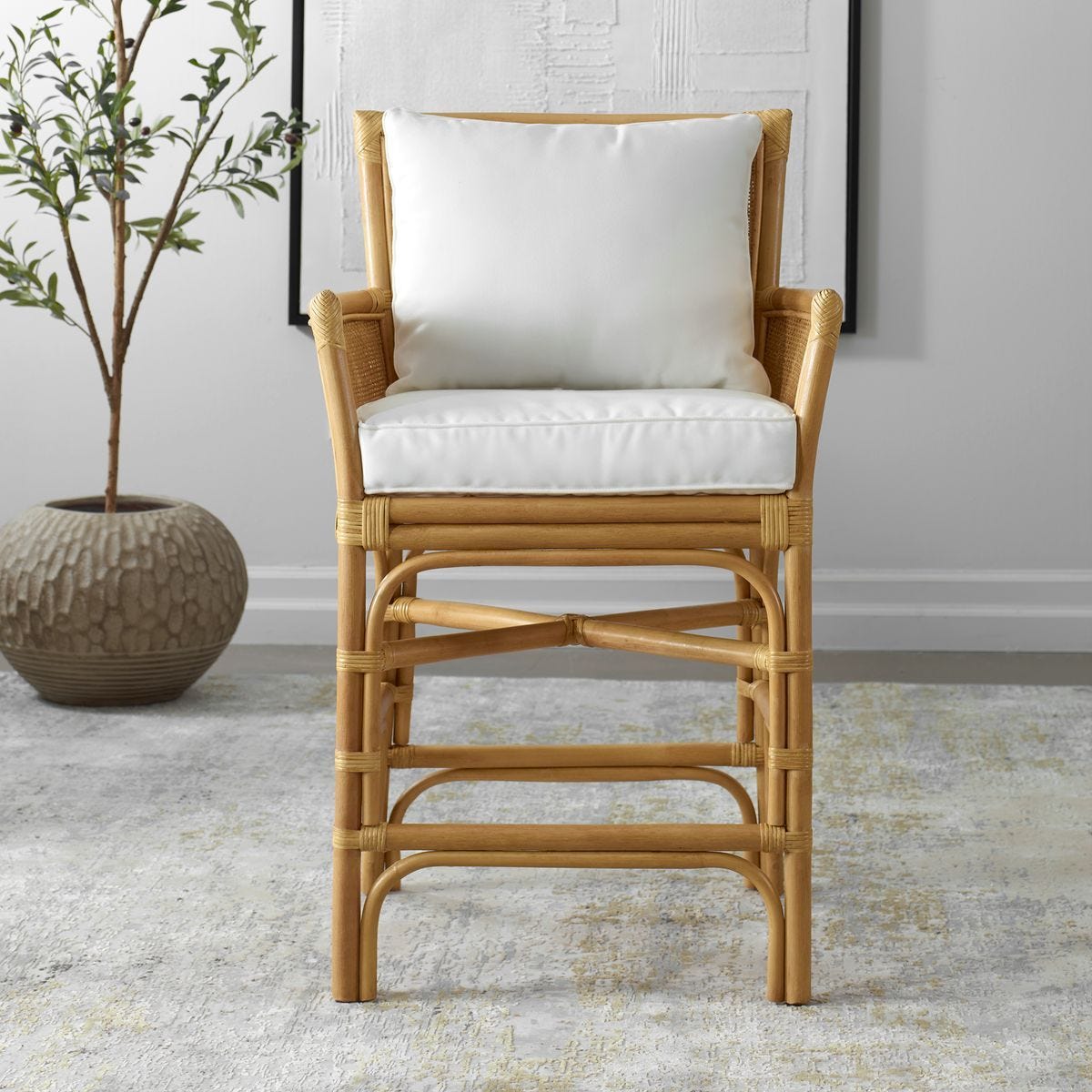 Pacific Counter Stool – Furniture by Uttermost | Sutter & Vale