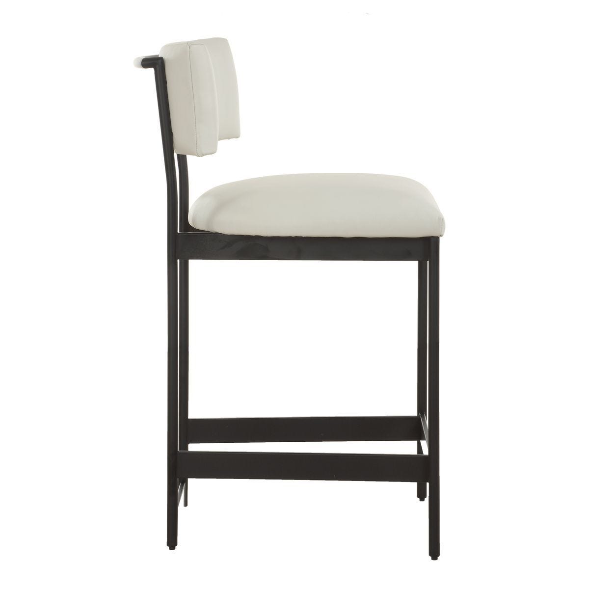 Apsley Counter Stool, Black – Furniture by Uttermost | Sutter & Vale