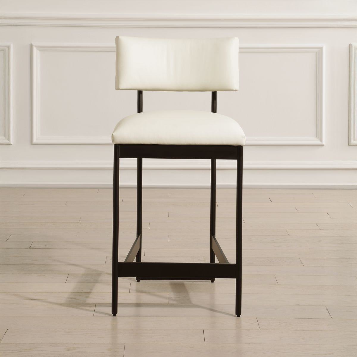 Apsley Counter Stool, Black – Furniture by Uttermost | Sutter & Vale