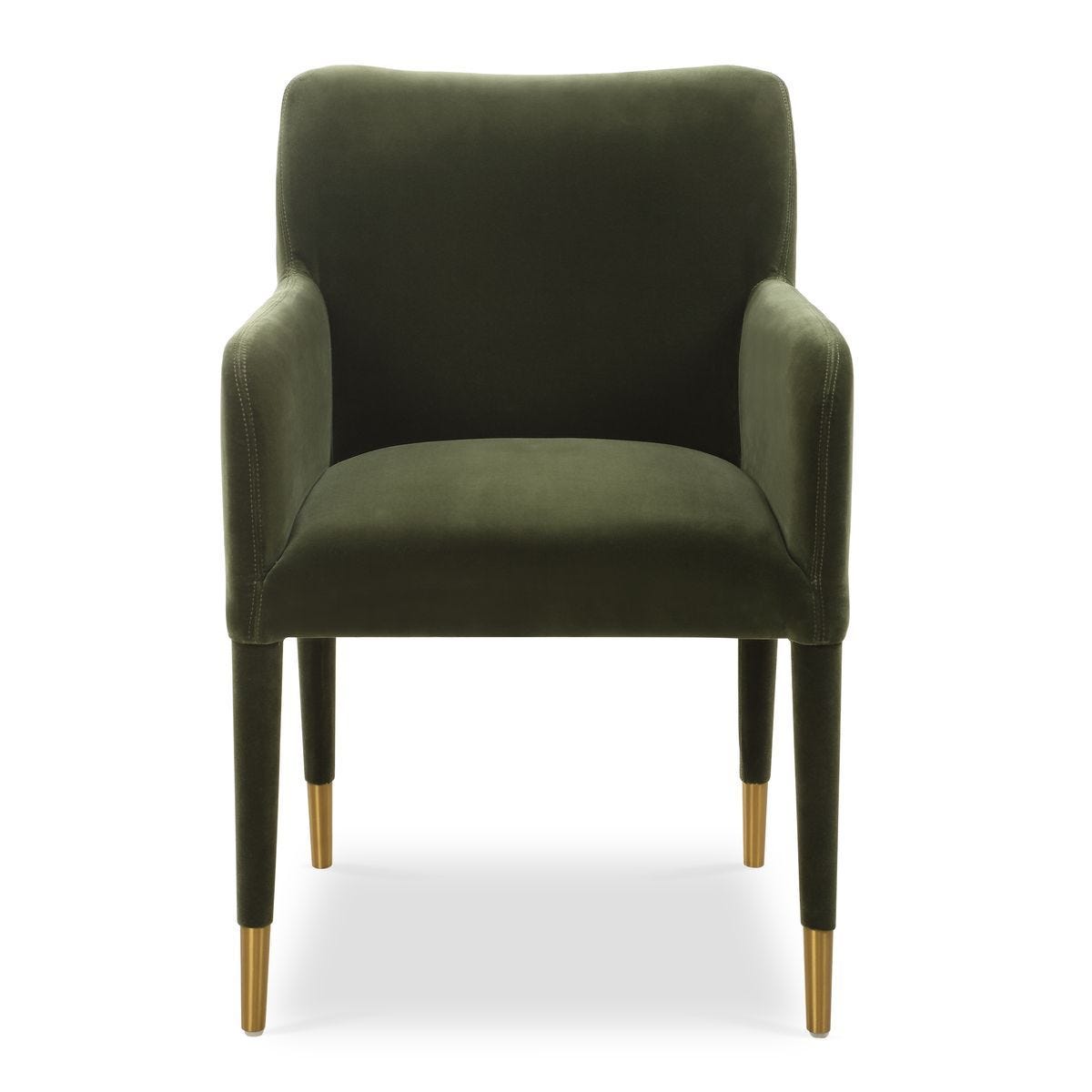 Conifer Dining Arm Chair, Moss – Furniture by Uttermost | Sutter & Vale