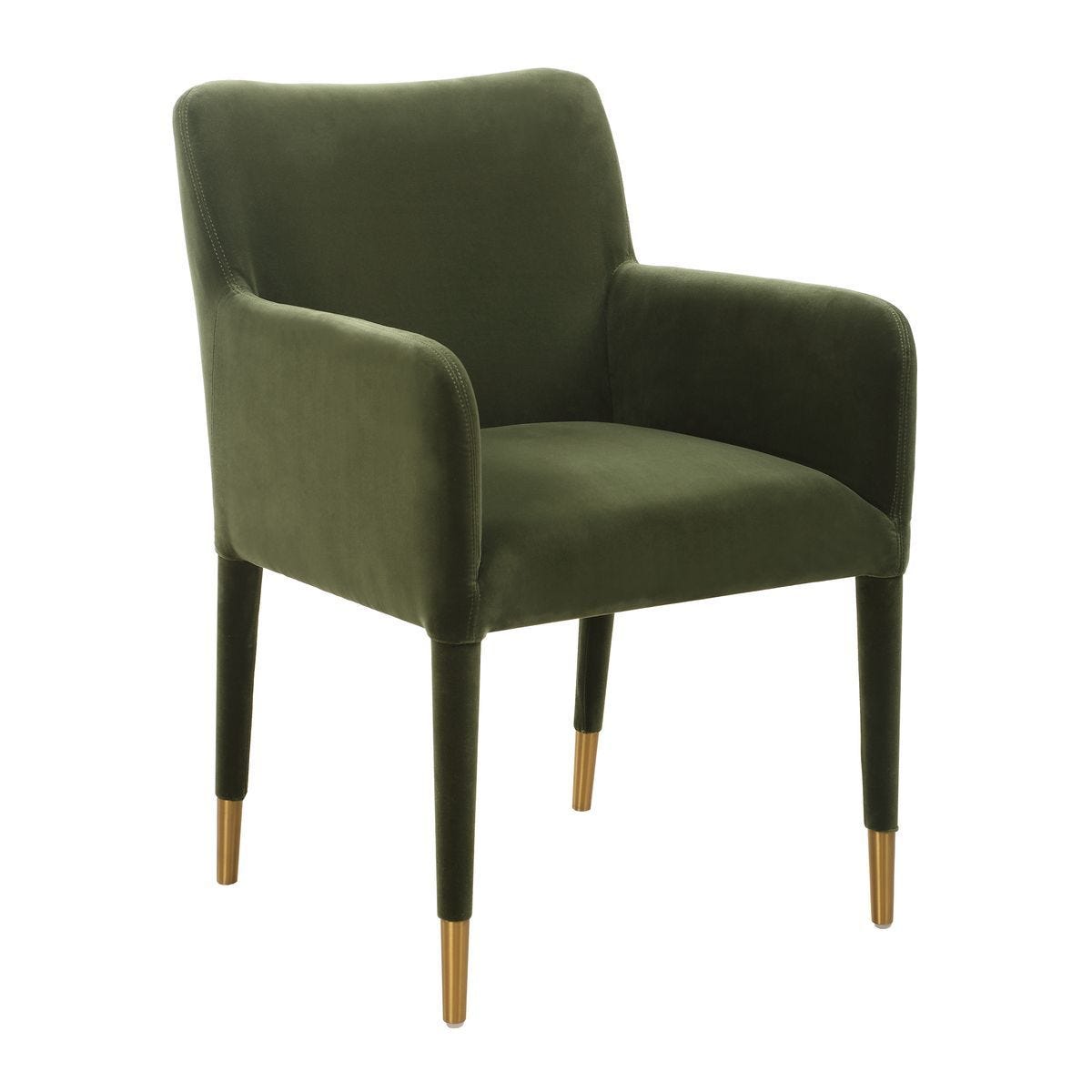 Conifer Dining Arm Chair, Moss – Furniture by Uttermost | Sutter & Vale