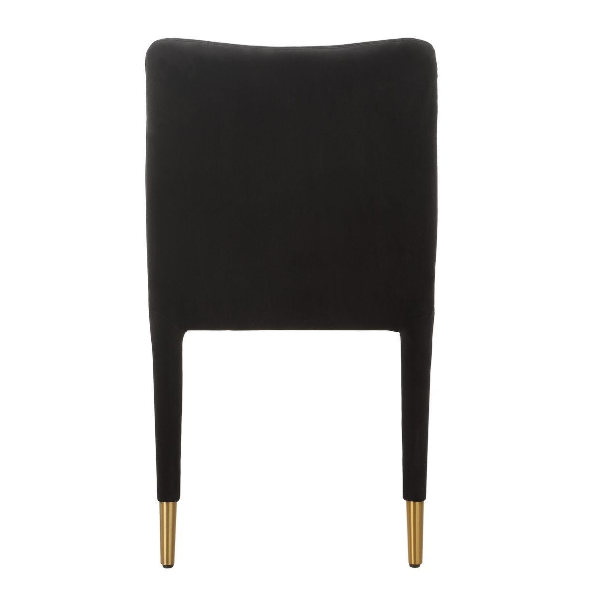 Conifer Dining Chair, Onyx, 2 Per Box, Priced Each – Furniture by Uttermost | Sutter & Vale