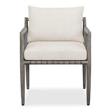 Borneo Outdoor Dining Chair, Oyster