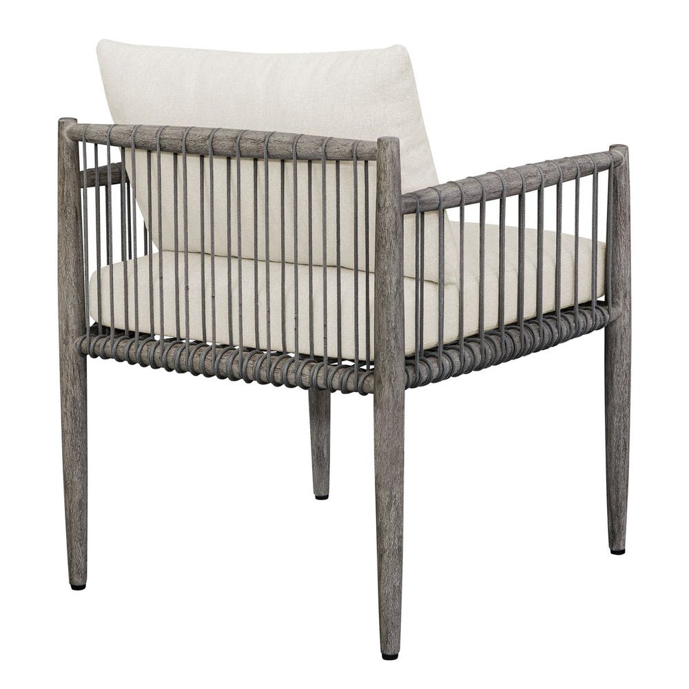 Borneo Outdoor Dining Chair, Oyster