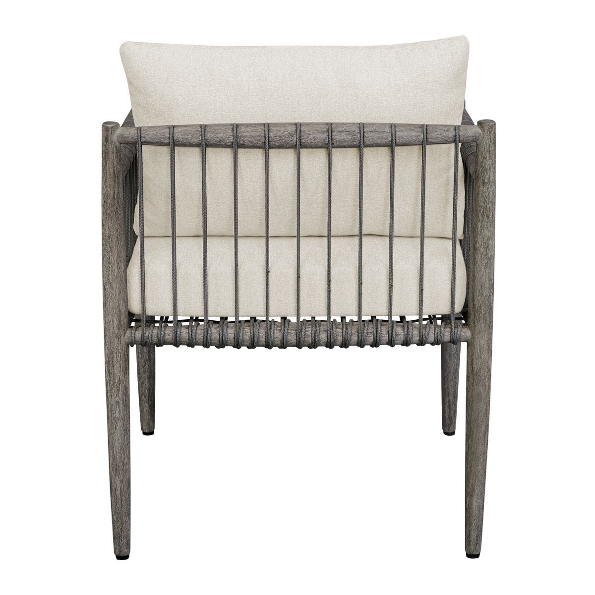 Borneo Outdoor Dining Chair, Oyster – Furniture by Uttermost | Sutter & Vale