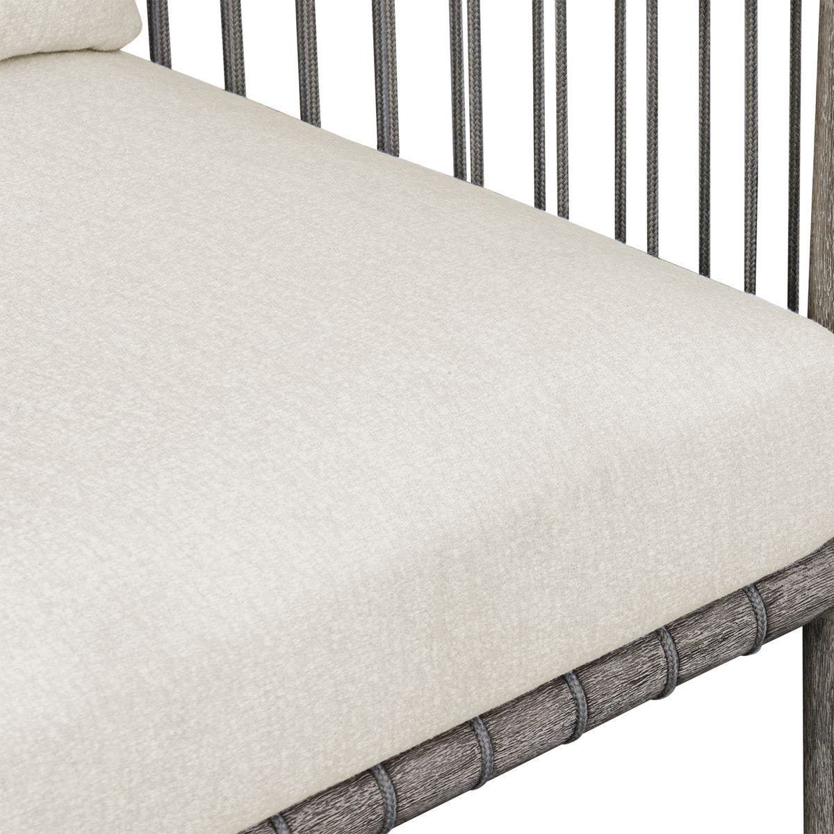 Borneo Outdoor Dining Chair, Oyster