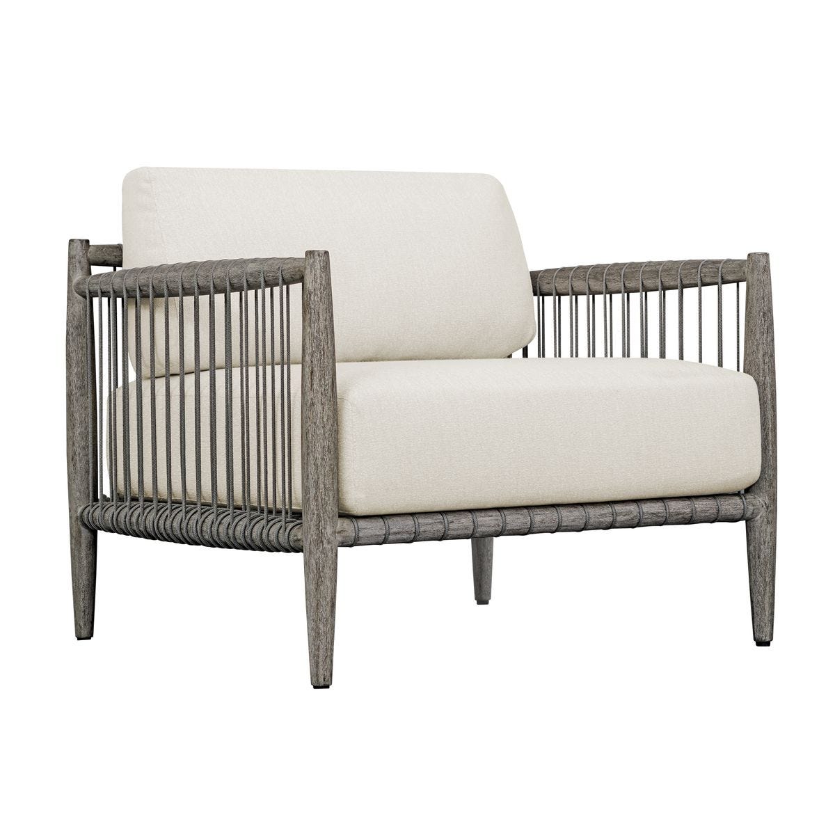 Borneo Outdoor Lounge Chair, Oyster