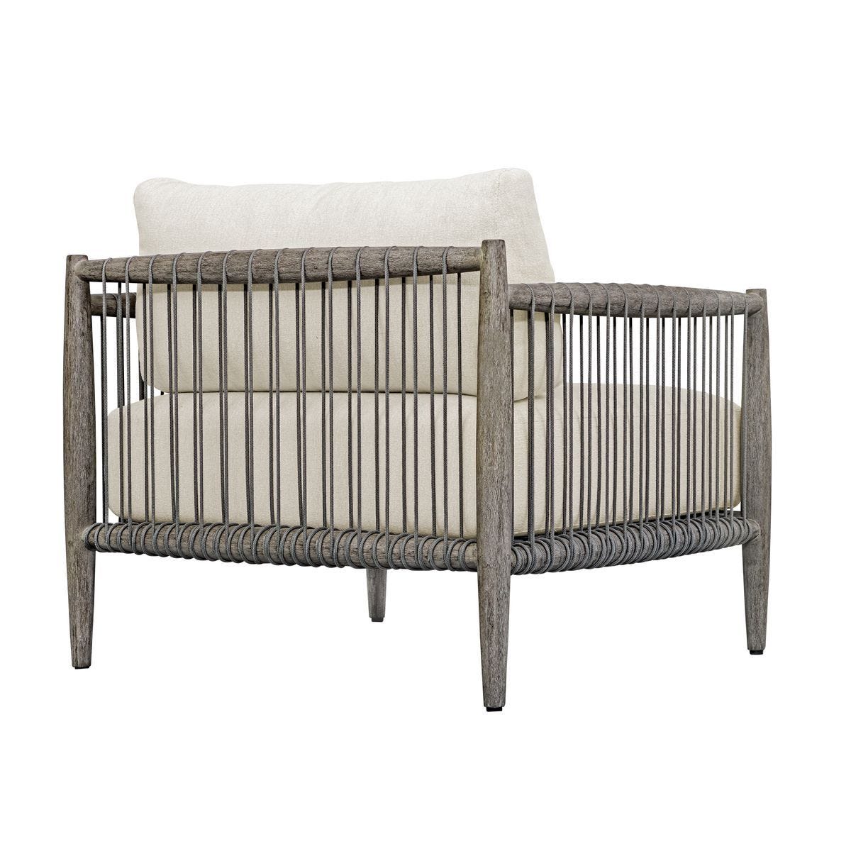 Borneo Outdoor Lounge Chair, Oyster by Uttermost