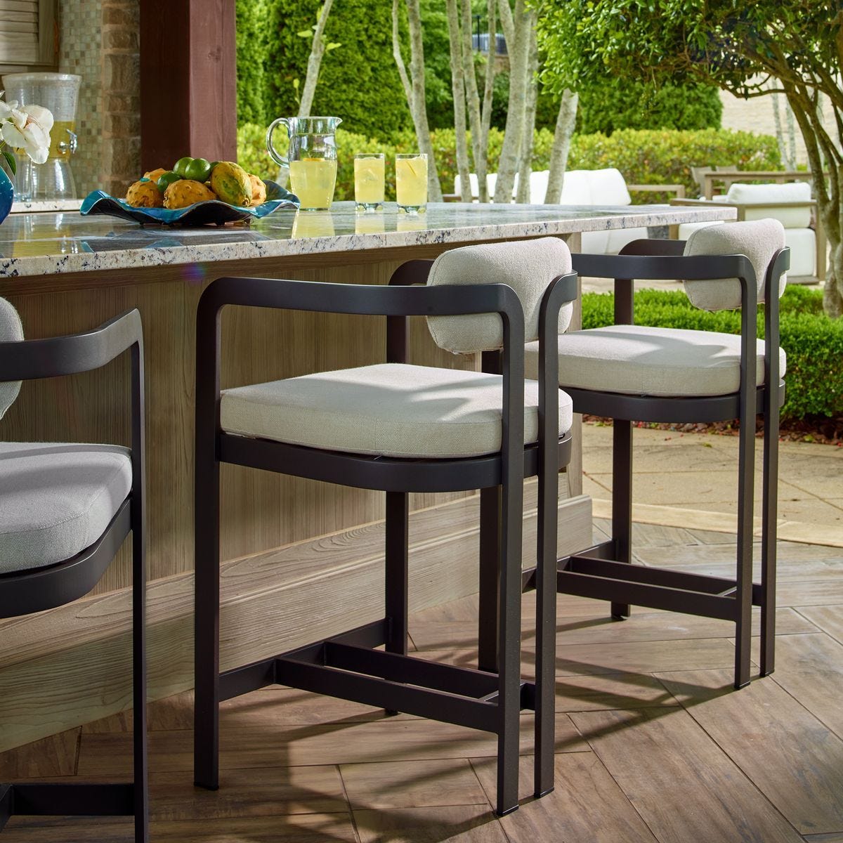 Kalmar Outdoor Counter Stool – Furniture by Uttermost | Sutter & Vale