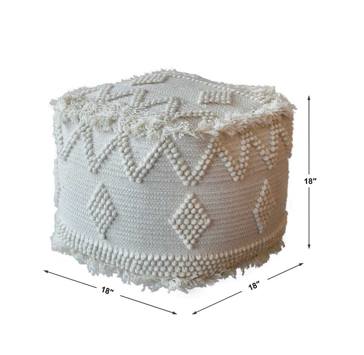 Uriah Pouf – Furniture by Uttermost | Sutter & Vale