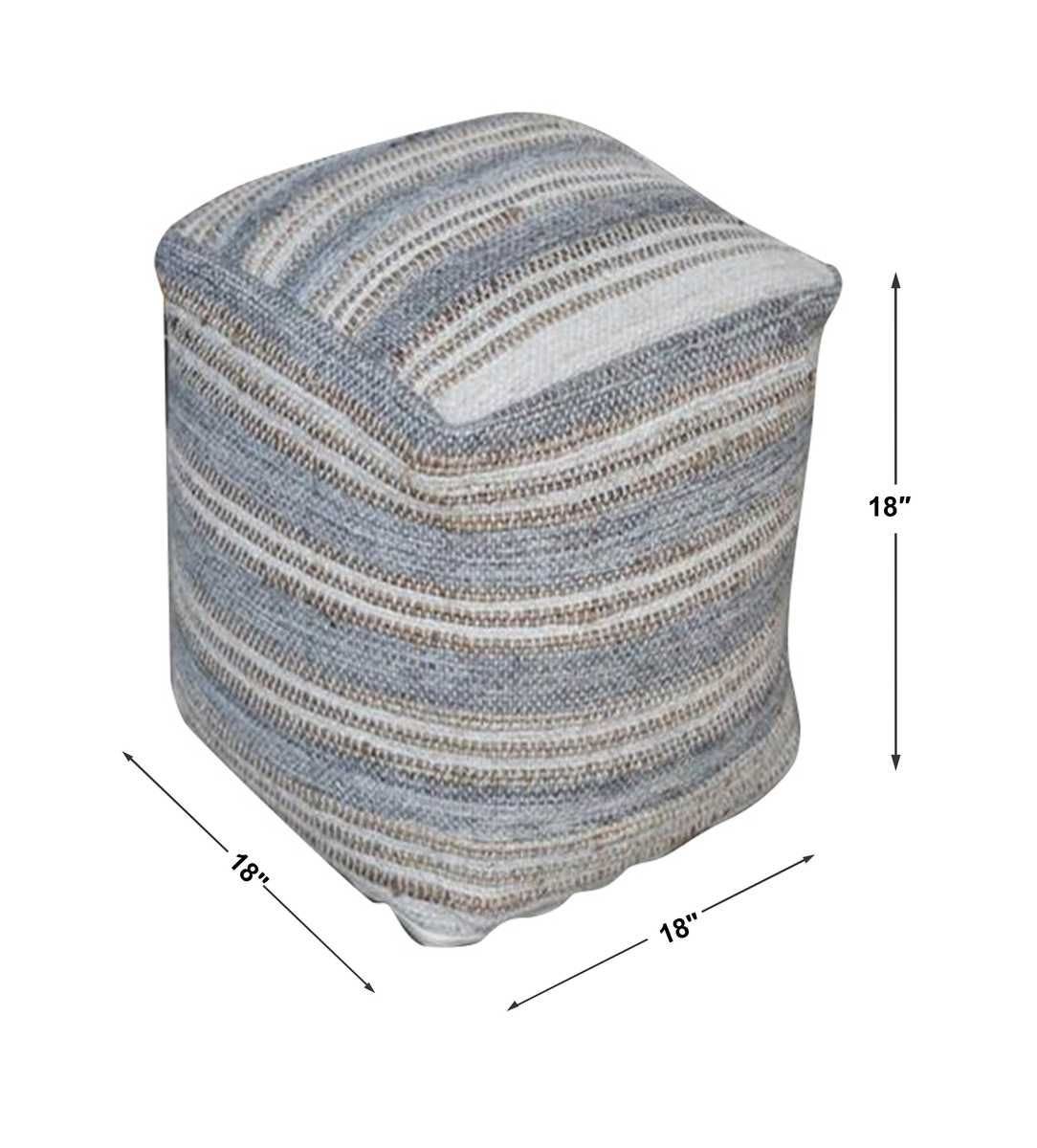 Mesick Pouf – Furniture by Uttermost | Sutter & Vale