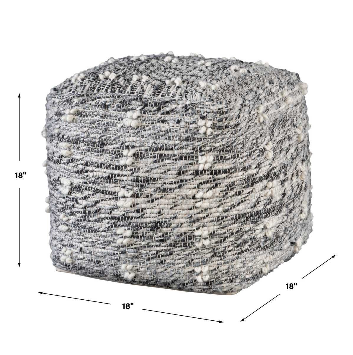 Narol Pouf – Furniture by Uttermost | Sutter & Vale