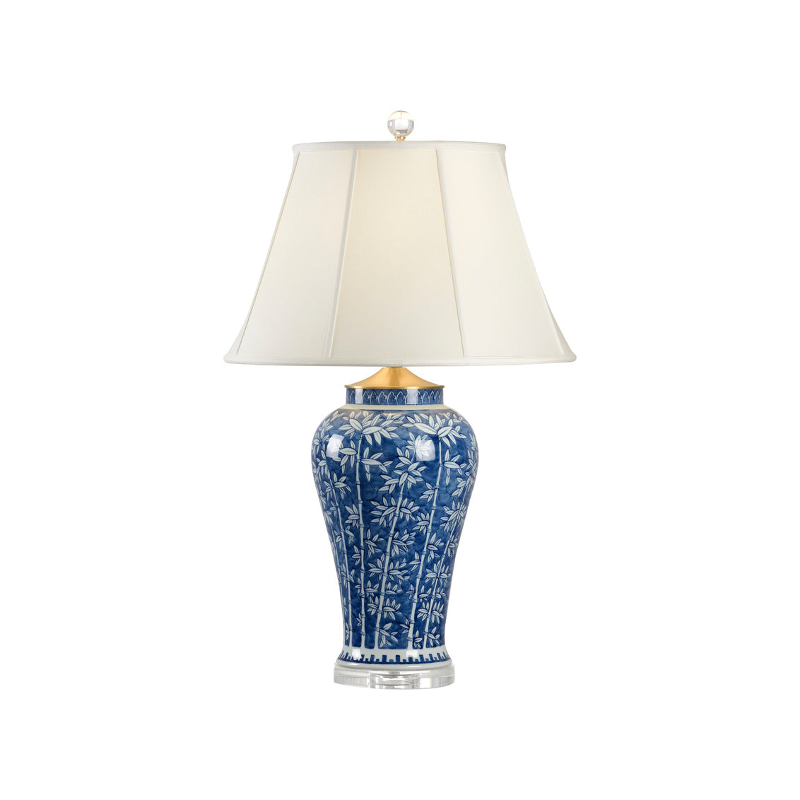 Chinese Bamboo Vase Lamp