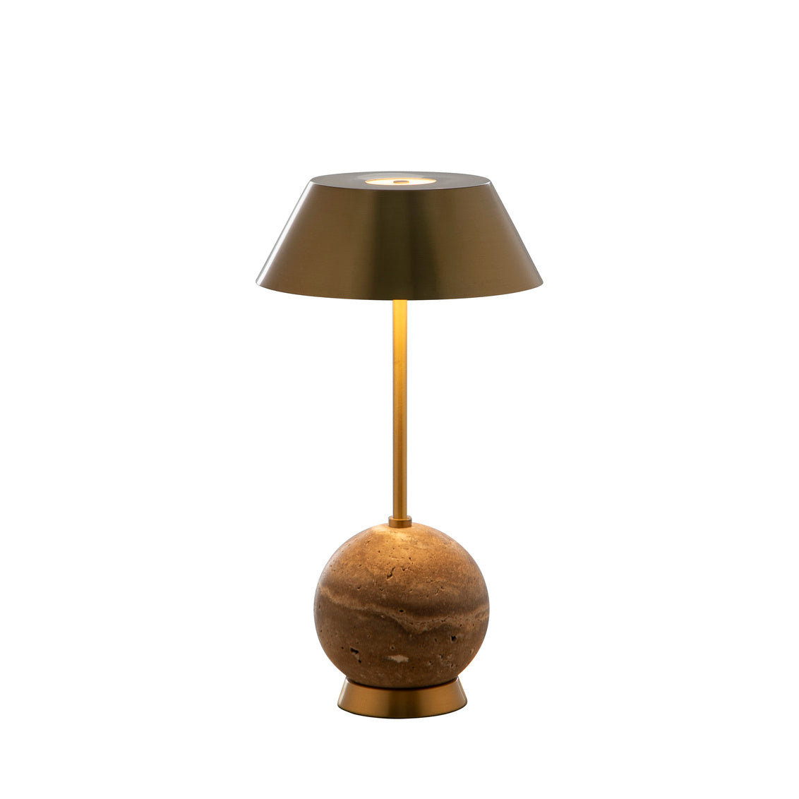 Firefly Table Lamp - BrassMarron Imperial Brown