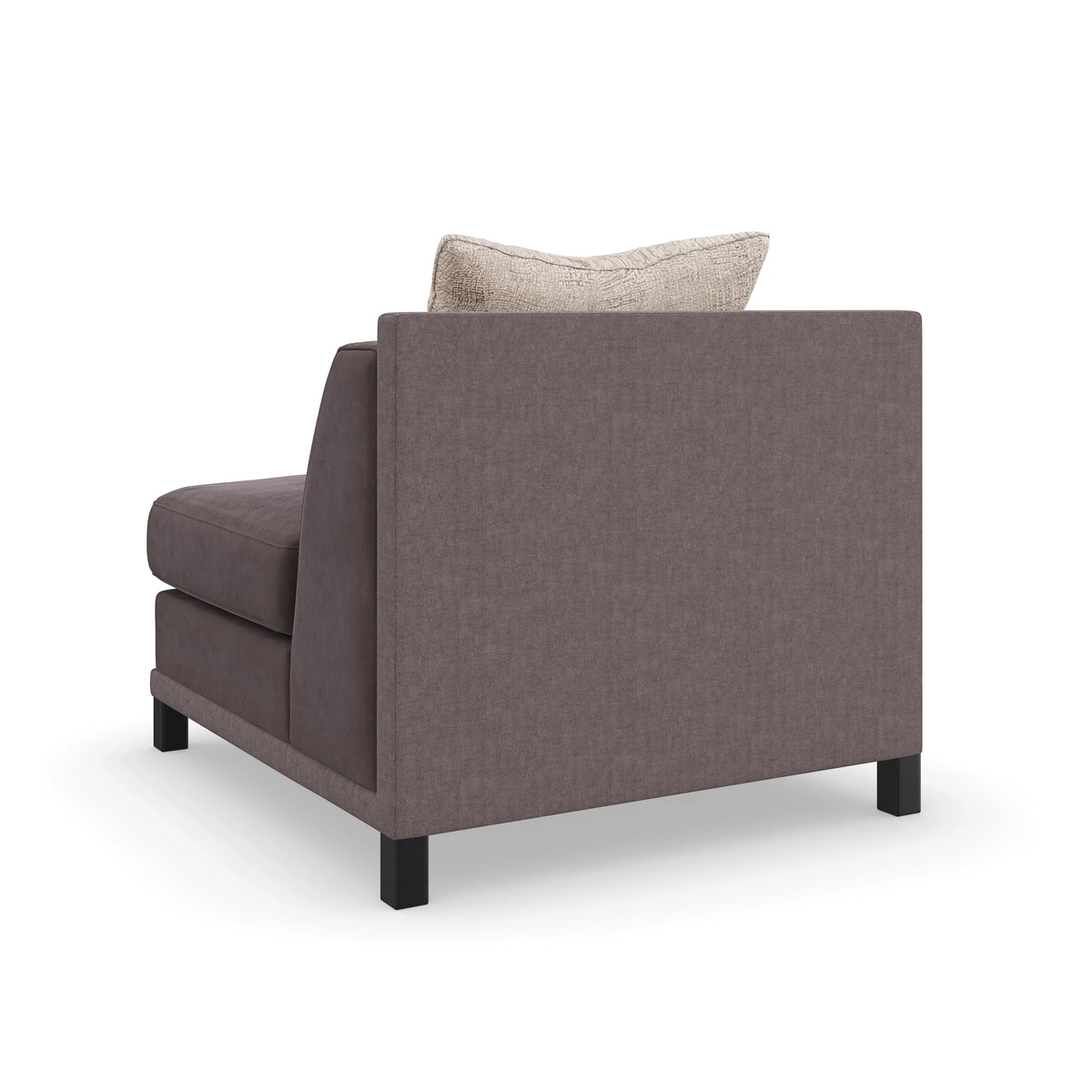 Tuxedo Armless Chair