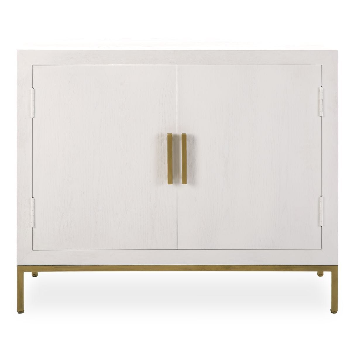 Front Range 2 Door Cabinet, White – Furniture by Uttermost | Sutter & Vale