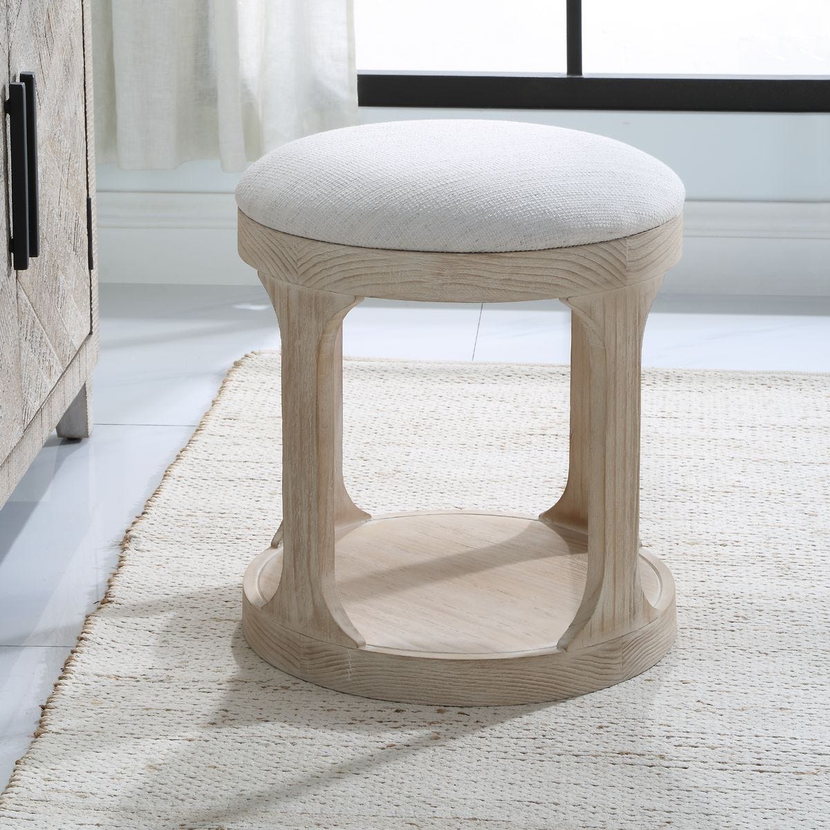 Dennen Ottoman – Furniture by Uttermost | Sutter & Vale
